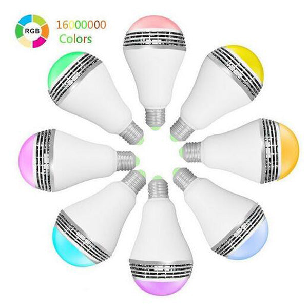 Creative Home LED Smart Bluetooth Bulb Light With Music Speaker - Tech Nestle