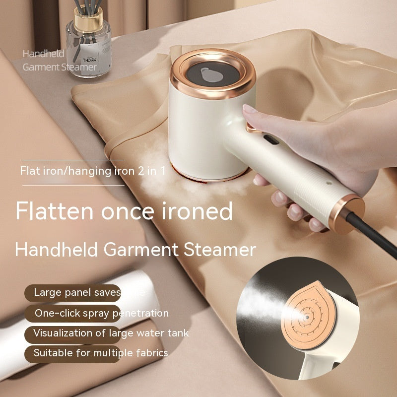 Comfy Portable Handheld Garment Steamer – Travel Clothes Iron with Visual Water Tank