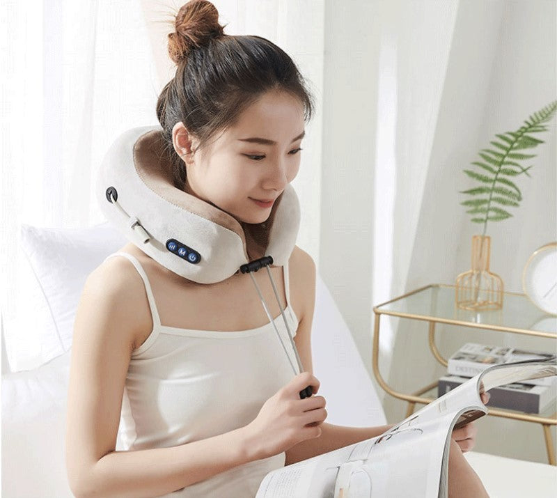 Neck Massage Pillow with Heat & Kneading
