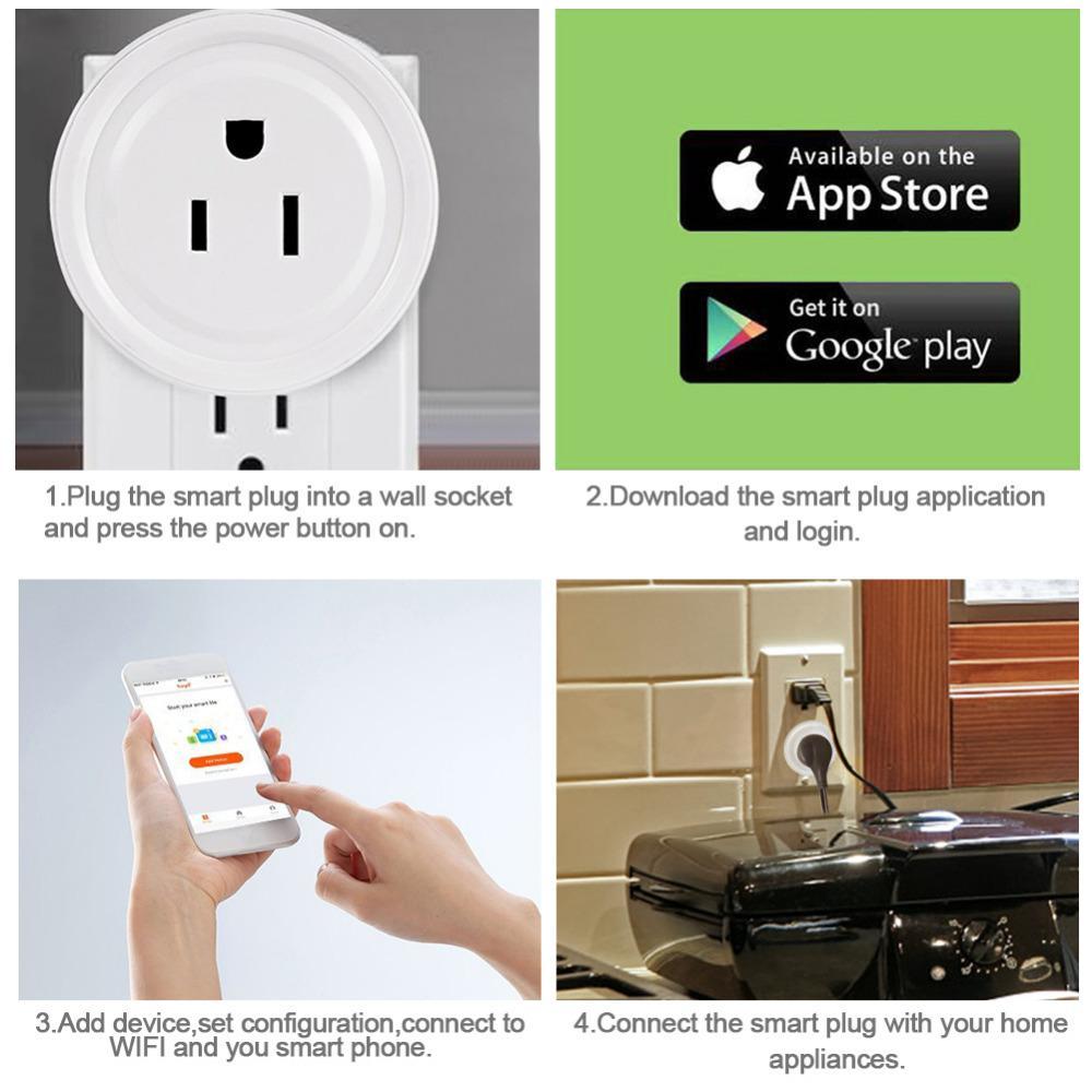 WIFI Smart Plug Control for Smart Homes