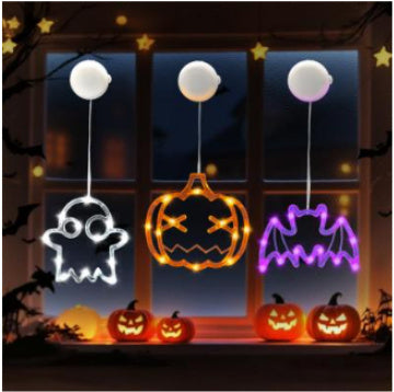 Halloween Window Hanging LED Lights