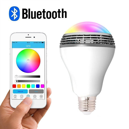 Creative Home LED Smart Bluetooth Bulb Light With Music Speaker - Tech Nestle