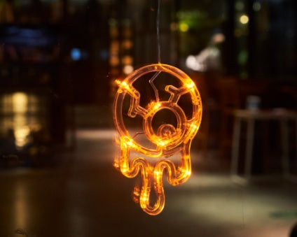 Halloween Window Hanging LED Lights